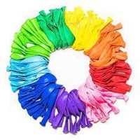 CT-100 Count Party Balloons-12" Each