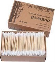Bamboo Cotton Swabs -200 Pack
