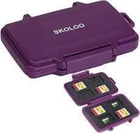 Skoloo Memory Card Case-One Touch Open