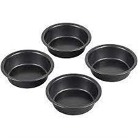Set of Round Mini Baking Pans-4 Pieces