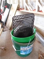 Heated water pail & other