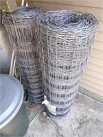 2 rolls woven wire: 1 partial ; 1 full 330'