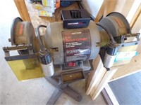 Craftsman 6" bench grinder w/ stand