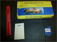 4 PC Wood Working Safety Kit