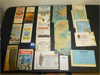 Lot of Vintage Maps 1960s - 70s