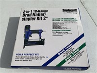 CENTRAL PNEUMATIC 2 IN 1 18GAUGE BRAD /STAPLER KIT