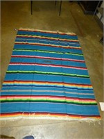 Vintage South West Style Blanket 58X84