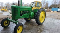 1948 John Deere A Wide Front Tractor