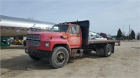 1994 Ford F700 Flatbed Truck S/A 16' Bed 5.9L L6 C
