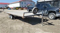 Homemade Utility Deck Trailer 18' 7,000 lb T/A