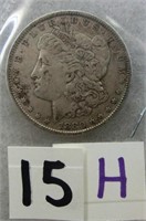 15H- 1880 Morgan peace dollar