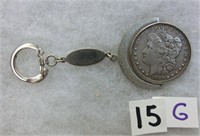 15G- 1886 O in spinning keychain bezel