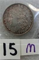M1- 1898 Morgan silver dollar