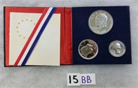 15BB- 1976 D US mint bicentennial silver proof