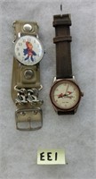 EE1- Cardinals & BUD MAN wrist watches