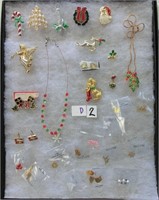 D2- tray costume jewelry (tray not for sale)