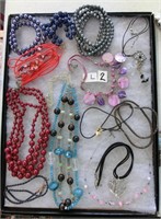 L2- lot costume jewelry (tray not for sale)
