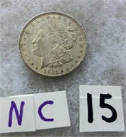 NC15- 1921 Morgan silver dollar