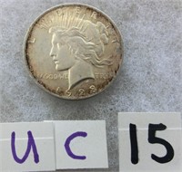 UC15- 1923 Peace silver dollar
