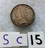 SC15- 1922 Peace silver dollar