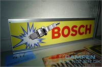 Lysskilt m/Bosch logo, 65x20cm 230V