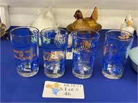 UNION OIL TWAIN HARTE GLASSES