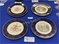 FOUR IMPERIAL BY SALEM CHINA DINNER PLATES
