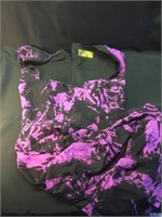 Nicols Miller purple & black dress- 10