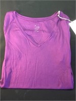 A New Day purple vneck - small