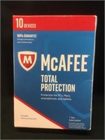 McAfee total protection, antivirus protection