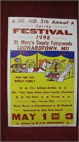 1998 St Marys Fair Poster