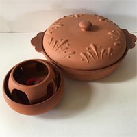 Terra Cotta Tortilla Warmer Etc