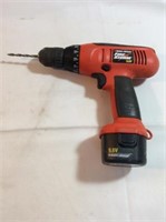 Black & Decker firestorm 9.6 V drill