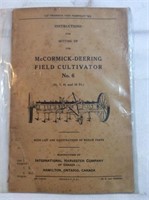 Instructions for setting up the McCormick Deering