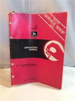 John Deere operators manual 67 loader