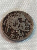 1936 Indian head buffalo nickel