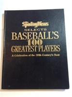 The sporting news baseball‘s 100 greatest players