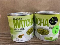 Organic match green tea powder 8.8oz 250g BB 04/21
