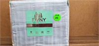 Bed Sheets 'West New York', Queen, TC1000