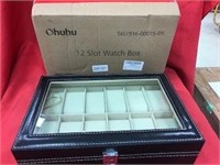 Watch Display Box, 12 Slot 'Ohuhu'