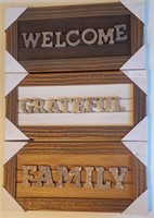 NEW Sign of the Times, wood 11.5" x 5.5"