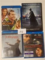 NEW Lot of 4 DVD's,  Blu-Rays