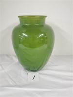 10 inch Green Vase