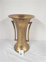 Brass 12 inch vase
