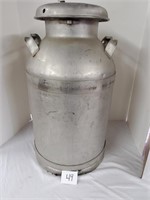 Larger stainless steel milk can