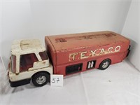 Texaco metal toy fueling truck