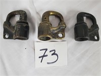 lot of 3 Rail Road locks