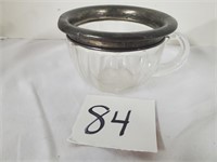 Sterling Silver rimmed cup
