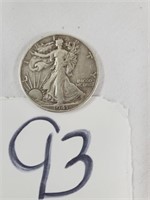 1941 Silver Half Dollar