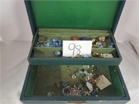 Jewelry box with contents